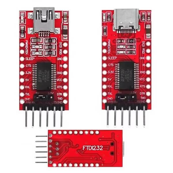 Перетворювач інтерфейсів USB - TTL UART на чіпі FT232RL FTDI (Type-C, mini-USB)